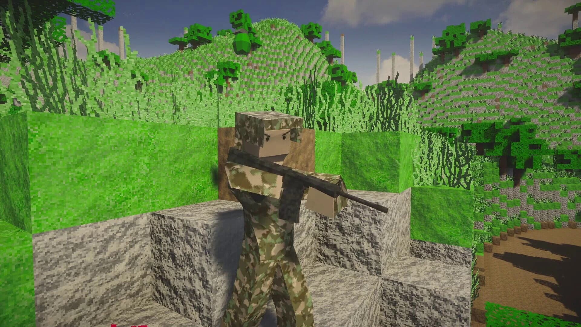 Guns, Blocks, and Steel screenshot 1