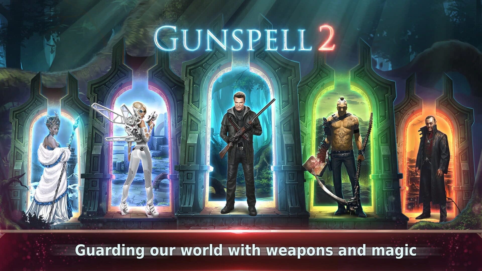 Gunspell 2: Match 3 Puzzle RPG screenshot 1