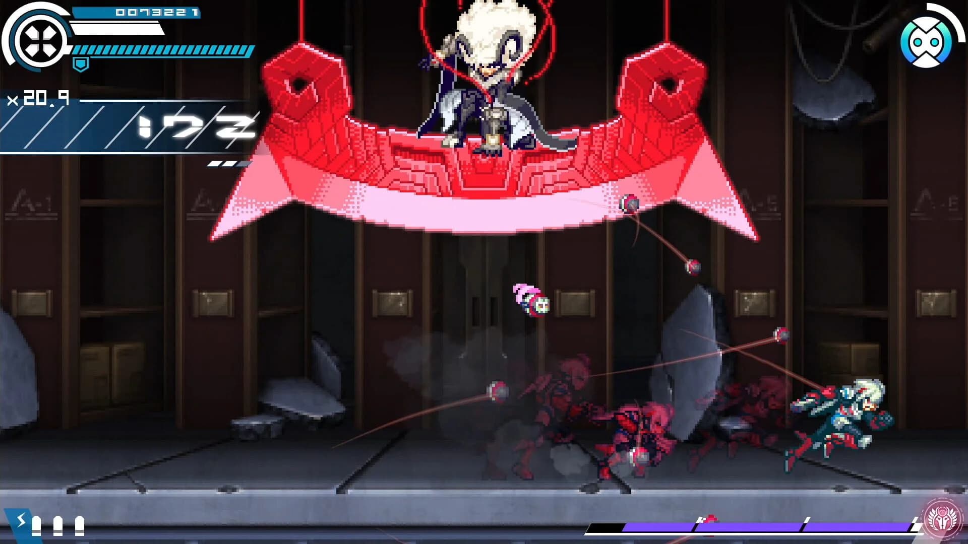 Gunvolt Chronicles: Luminous Avenger iX screenshot 4