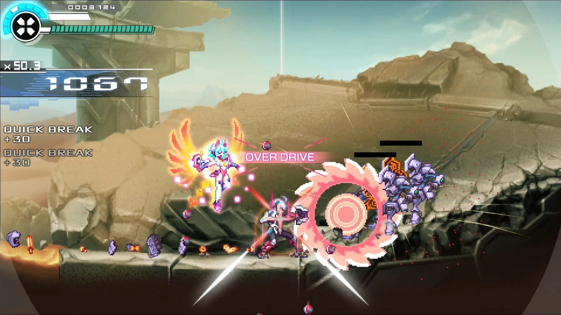Gunvolt Chronicles: Luminous Avenger iX 2 screenshot 3