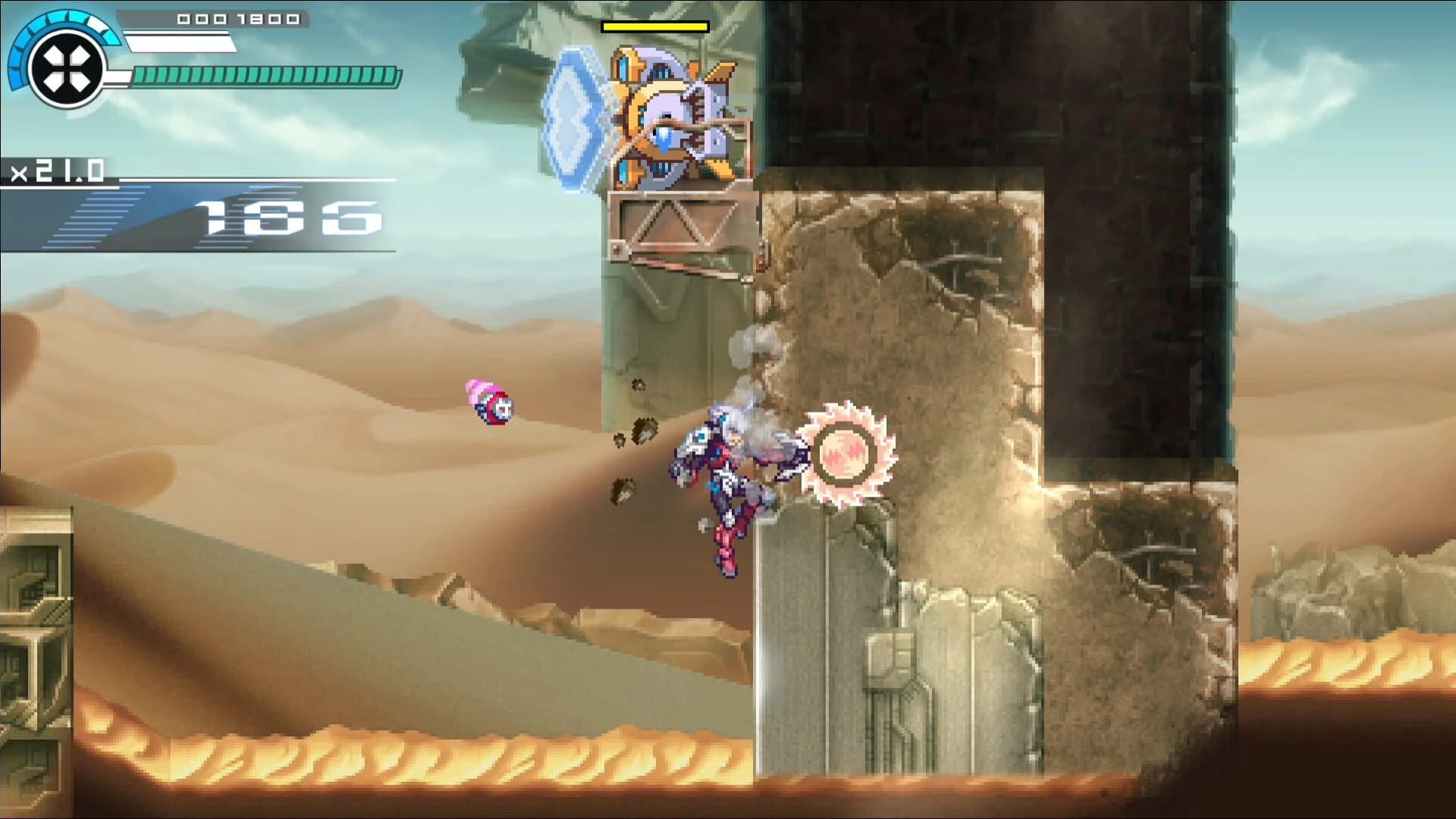 Gunvolt Chronicles: Luminous Avenger iX 2 screenshot 1