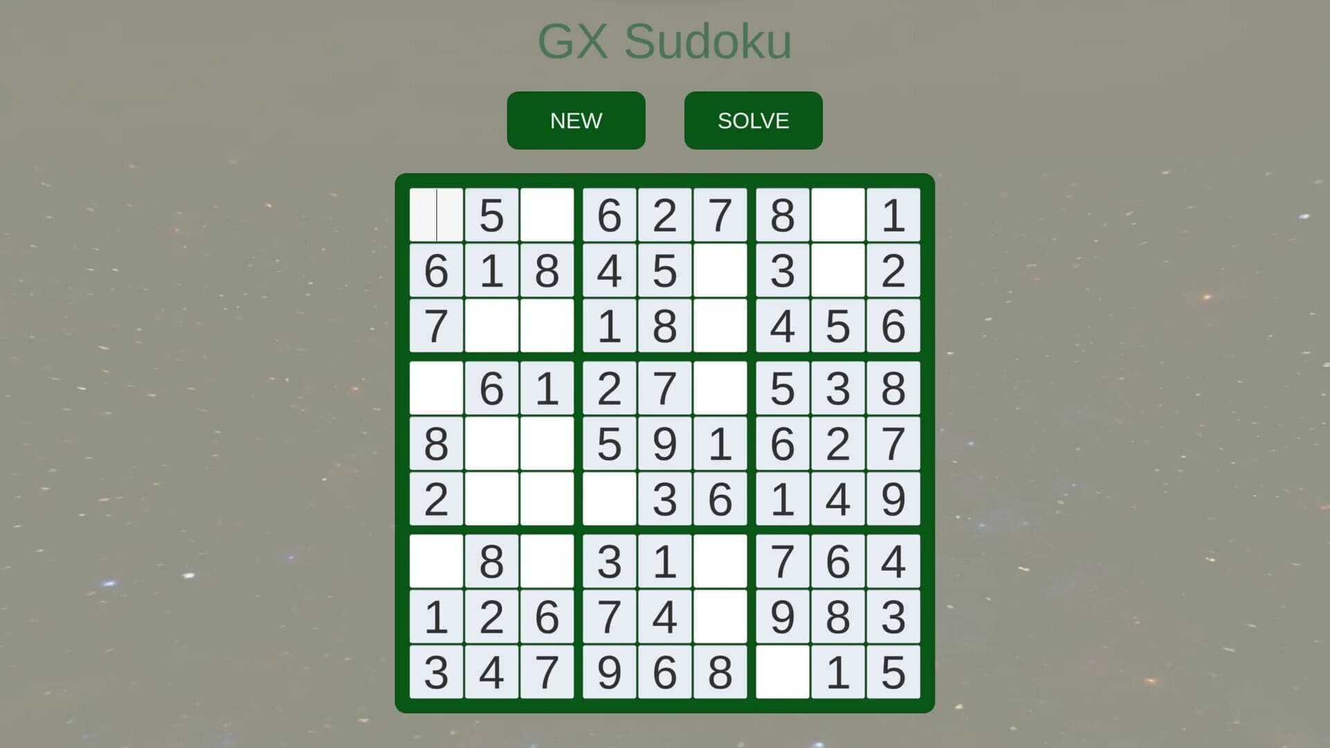 GX Sudoku screenshot 3