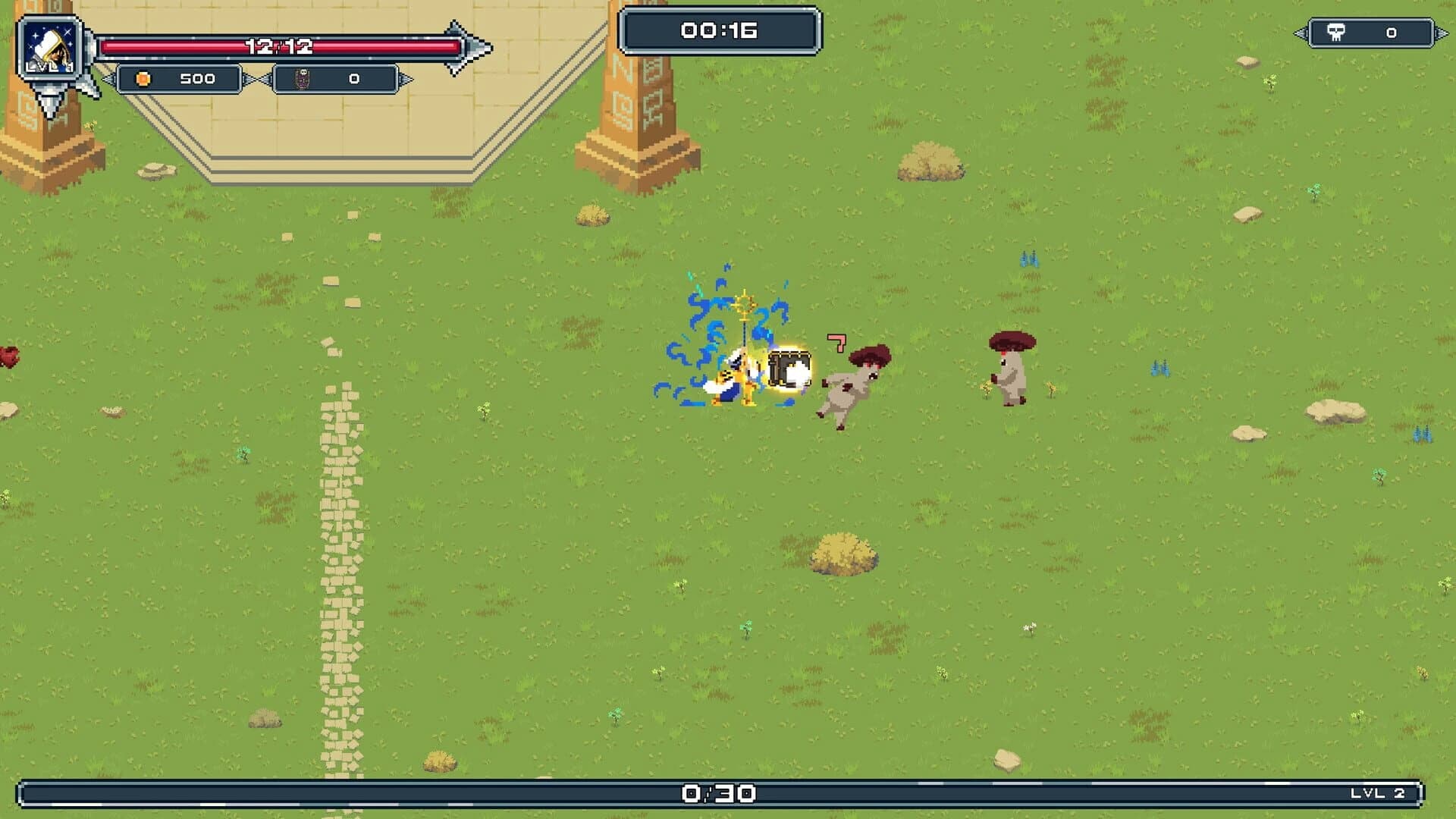 Hack and Shoot Heroes screenshot 1