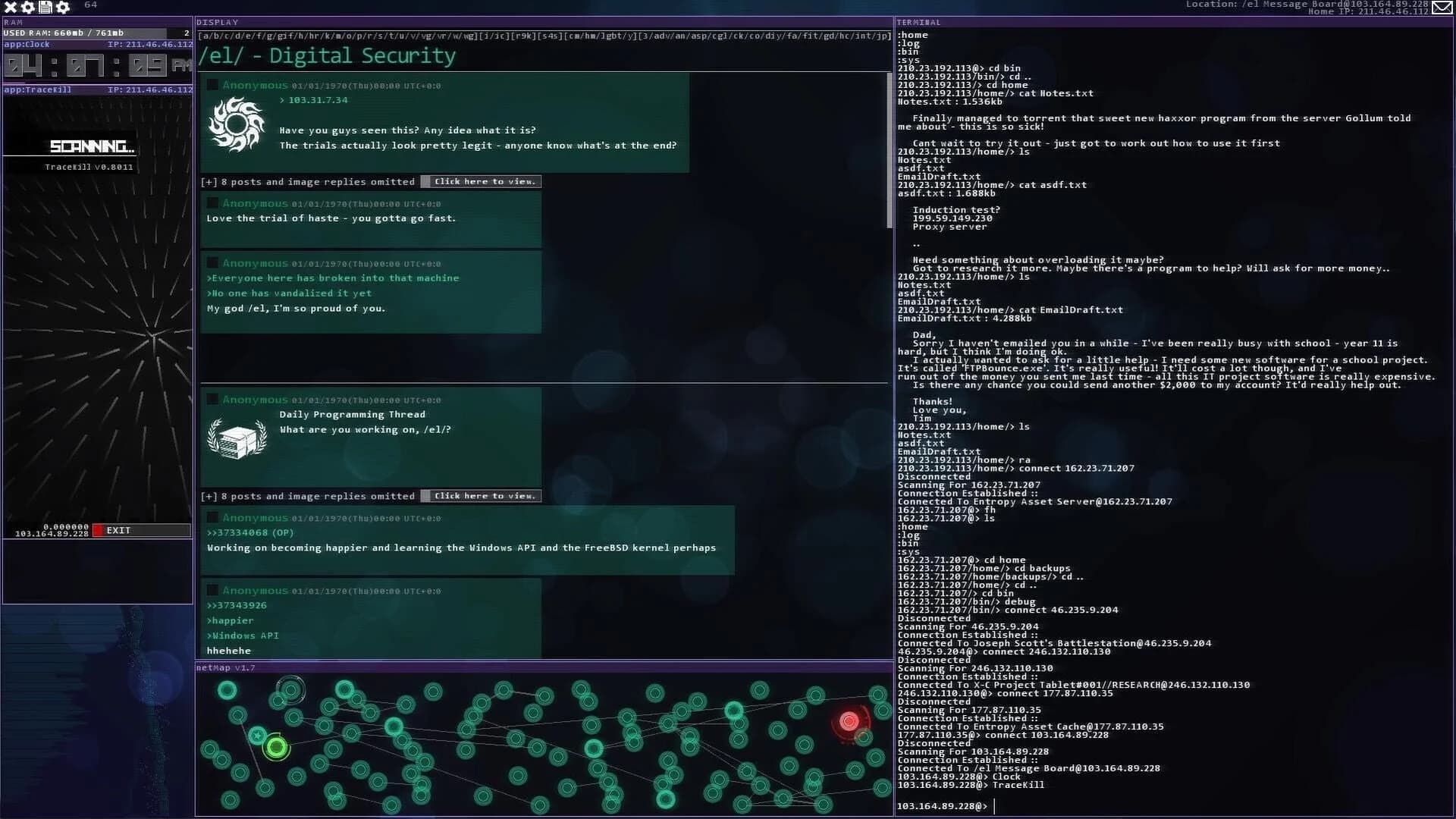 Hacknet screenshot 3