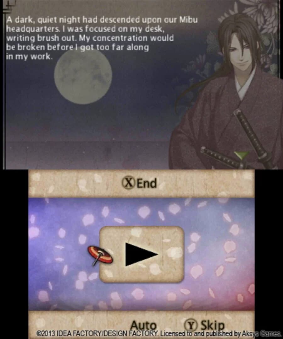 Hakuoki: Memories of the Shinsengumi screenshot 3