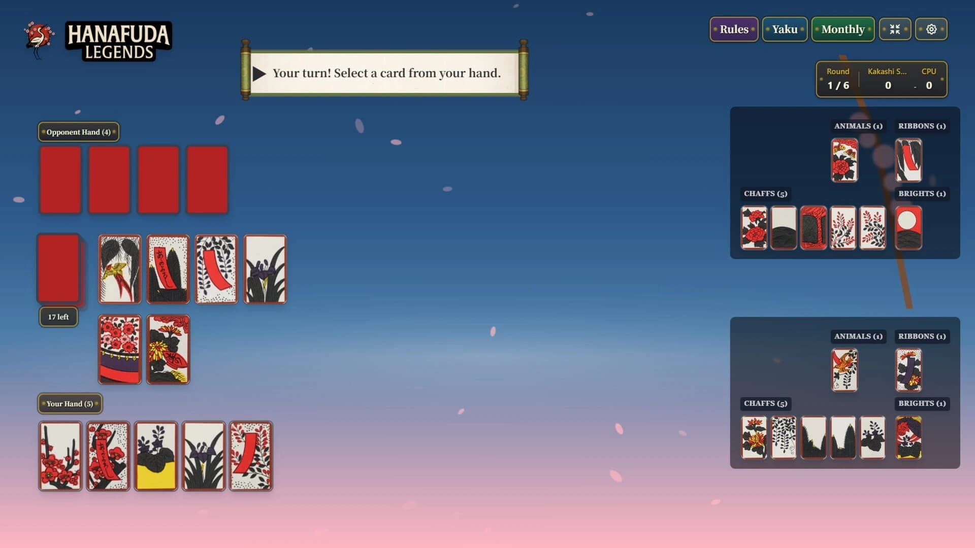 Hanafuda Legends screenshot 3