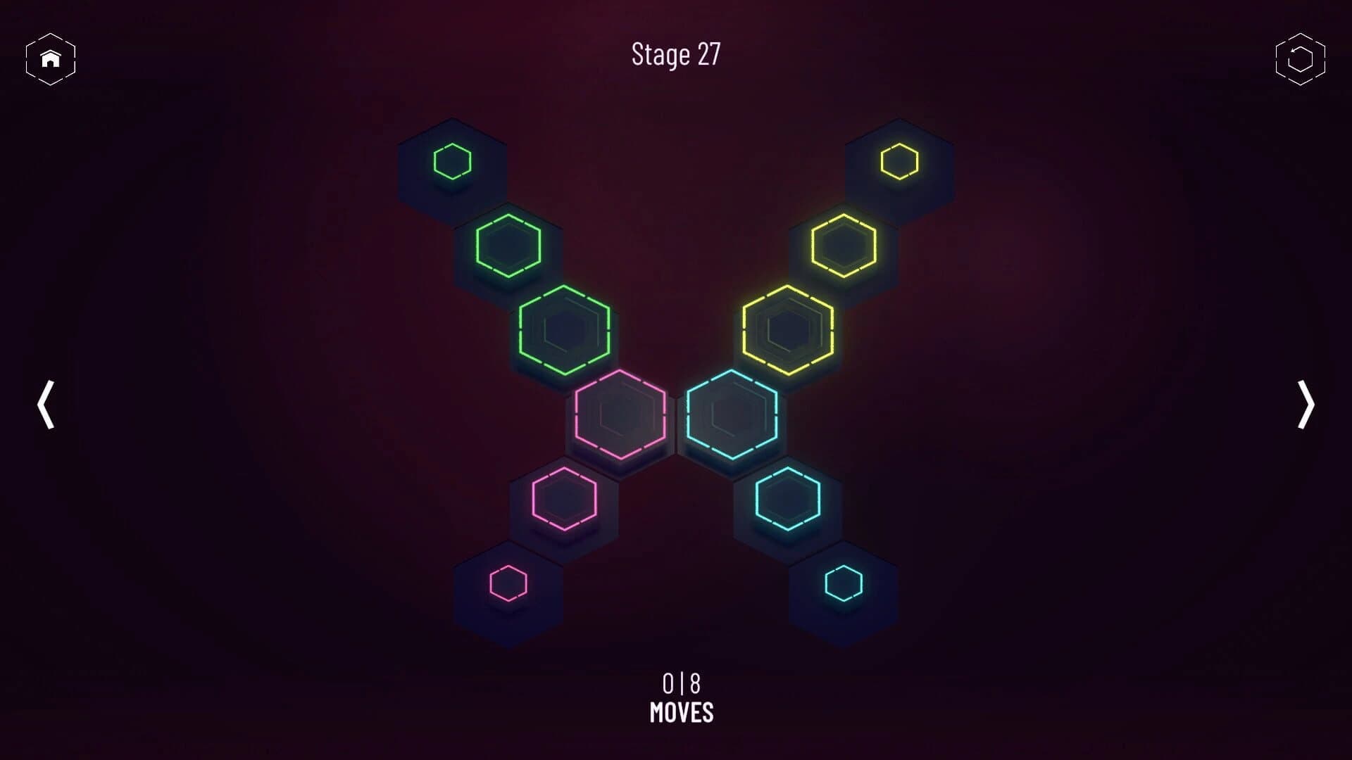 Hanoi Puzzles: Solid Match screenshot 1