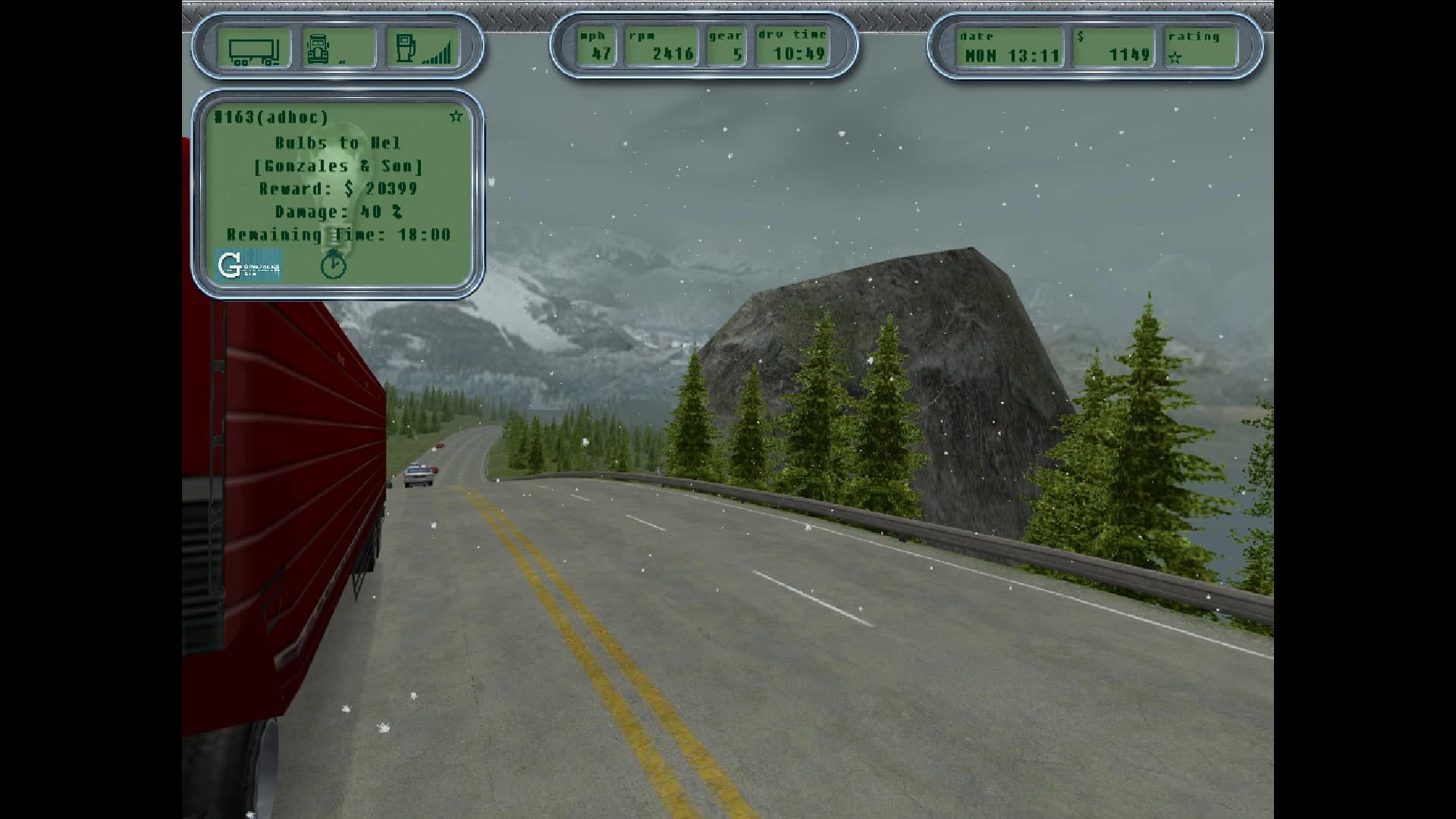 Hard Truck: 18 Wheels of Steel screenshot 4