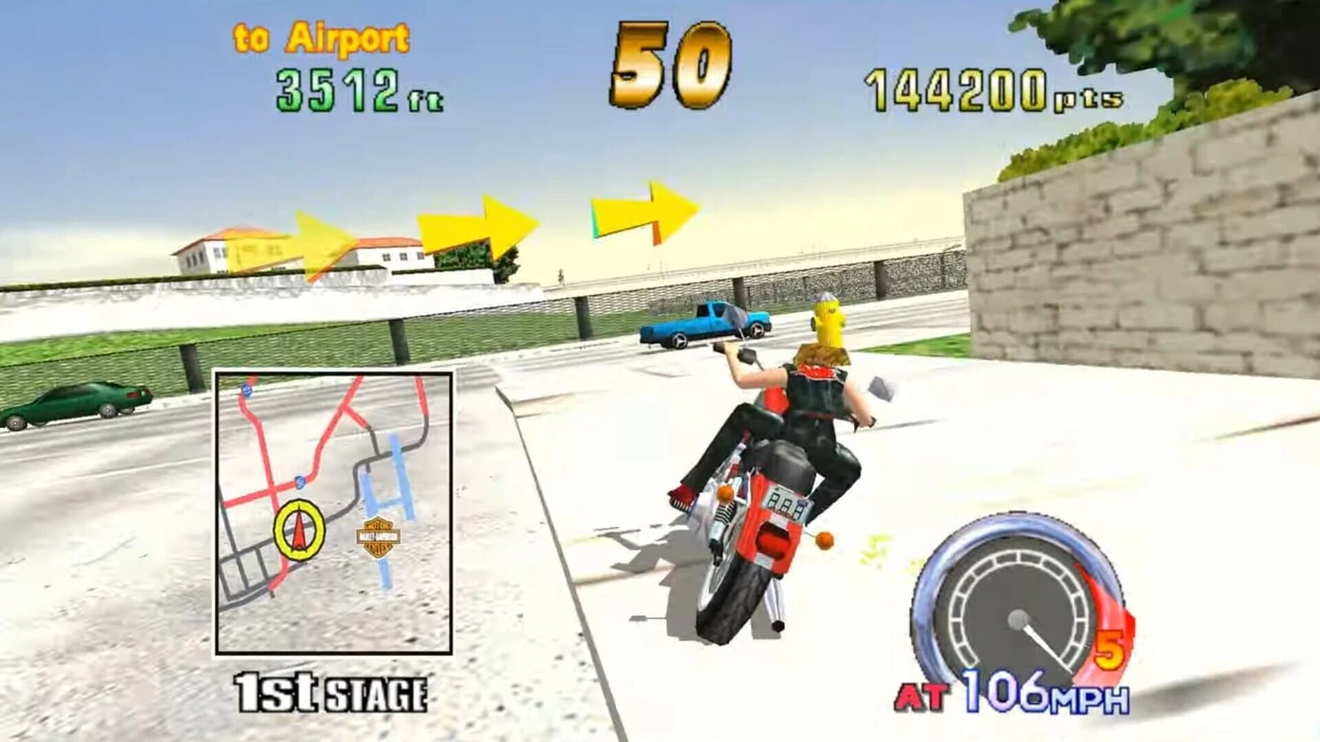 Harley-Davidson & L.A. Riders screenshot 5