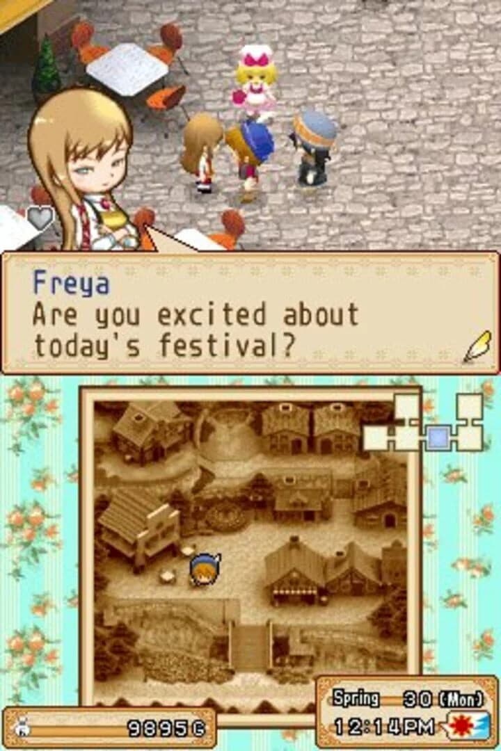 Harvest Moon DS: Grand Bazaar screenshot 4
