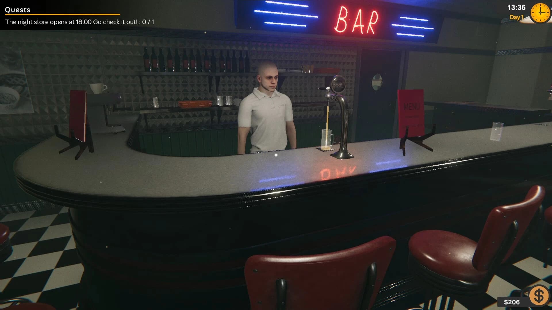 Haunted Bar Simulator screenshot 2
