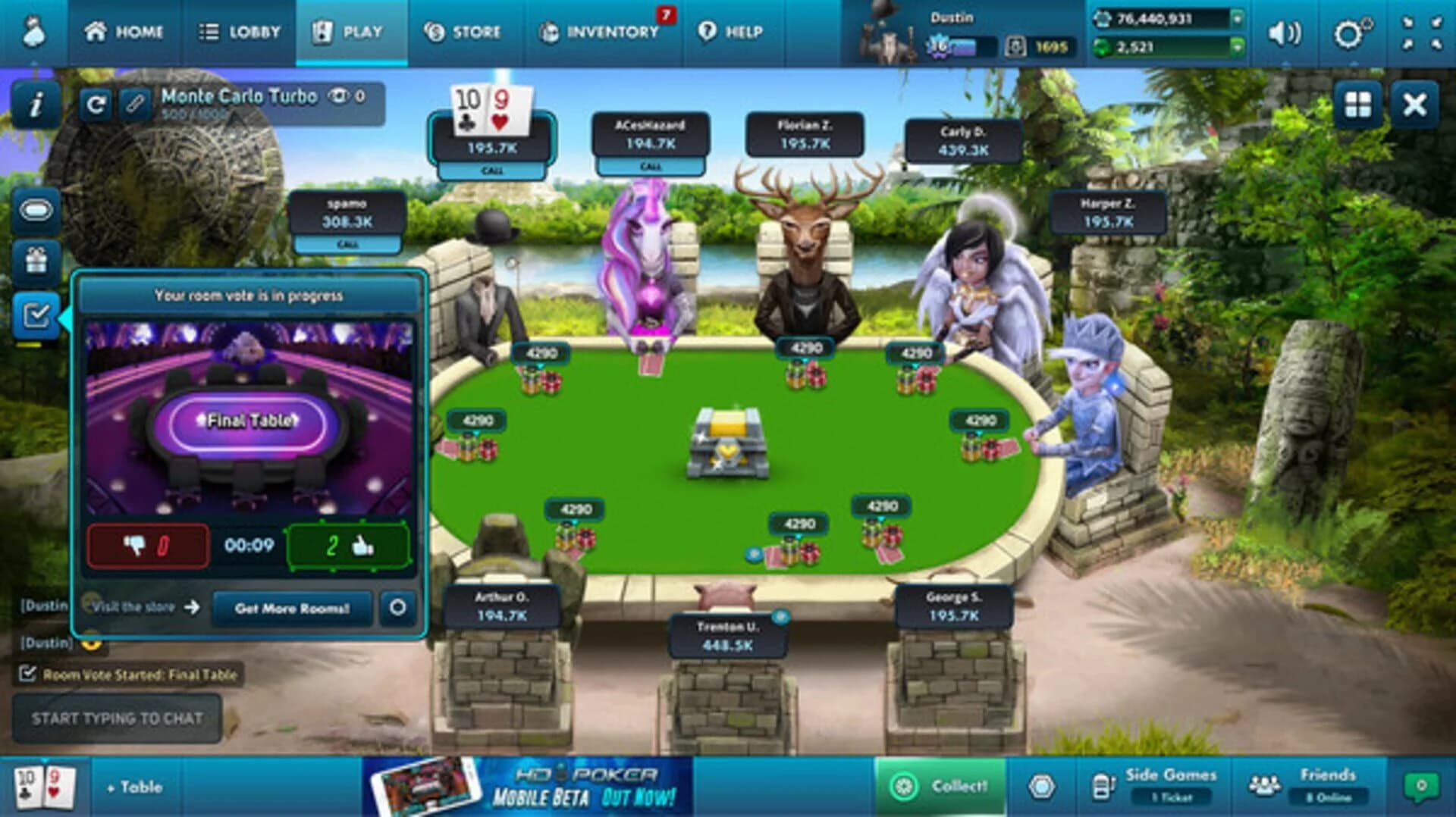 HD Poker screenshot 2