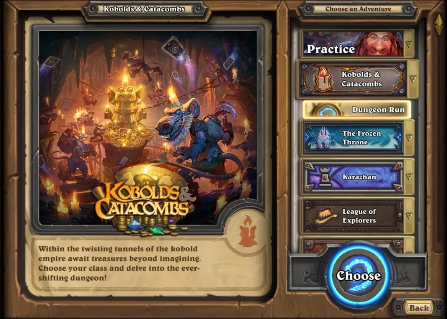 Hearthstone: Kobolds & Catacombs screenshot 2