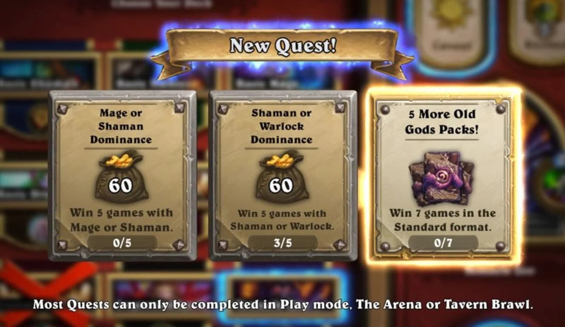 Hearthstone: Whispers of Old Gods screenshot 2