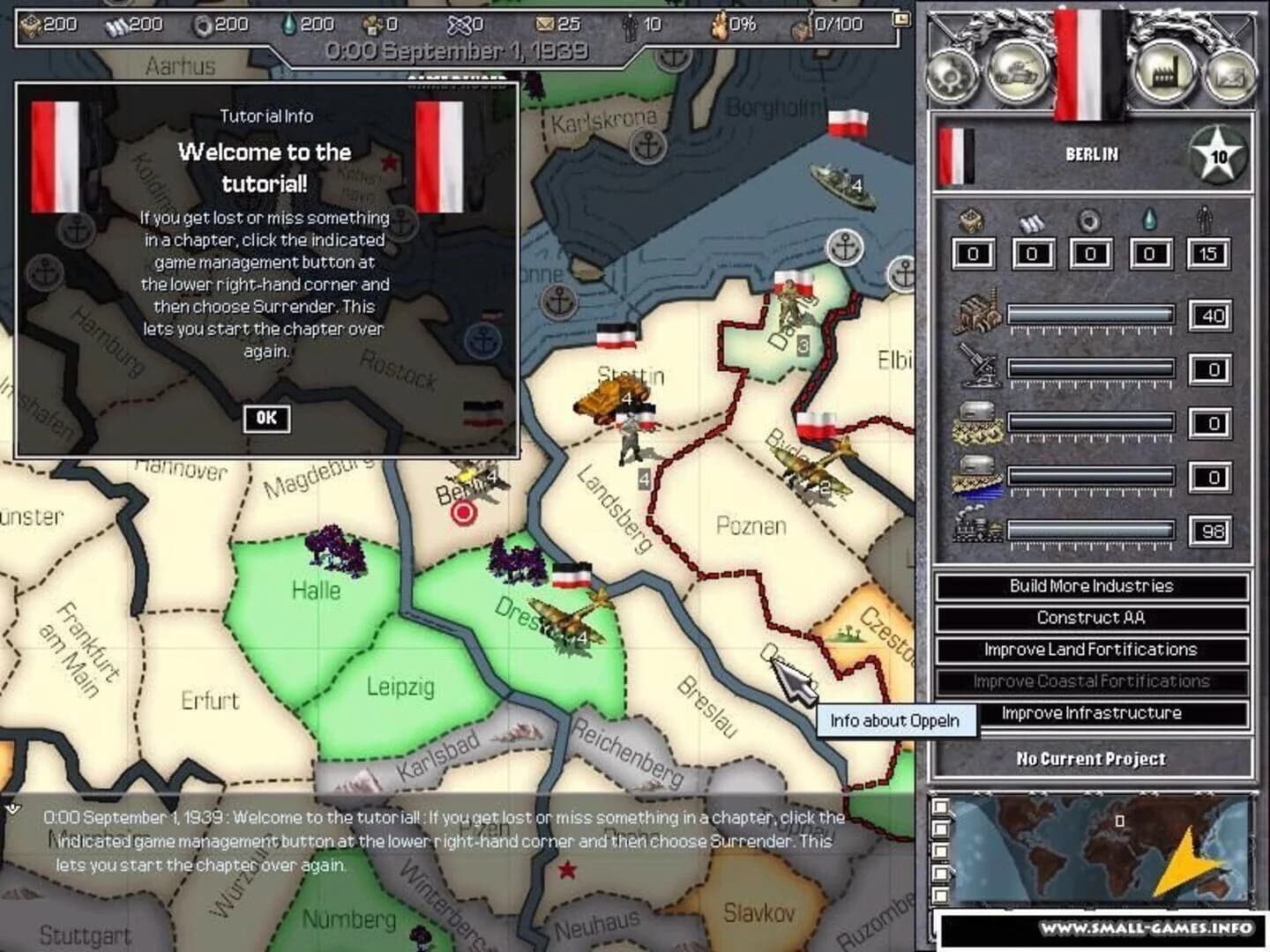 Hearts of Iron screenshot 3