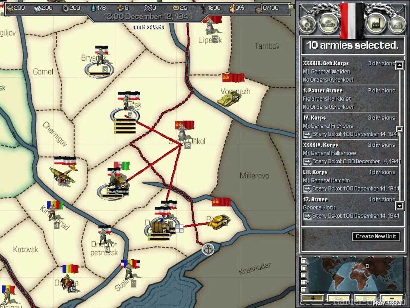 Hearts of Iron screenshot 4