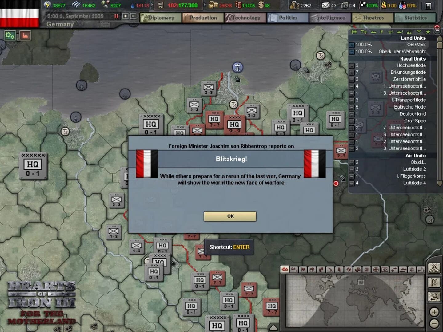 Hearts of Iron III: For the Motherland screenshot 2