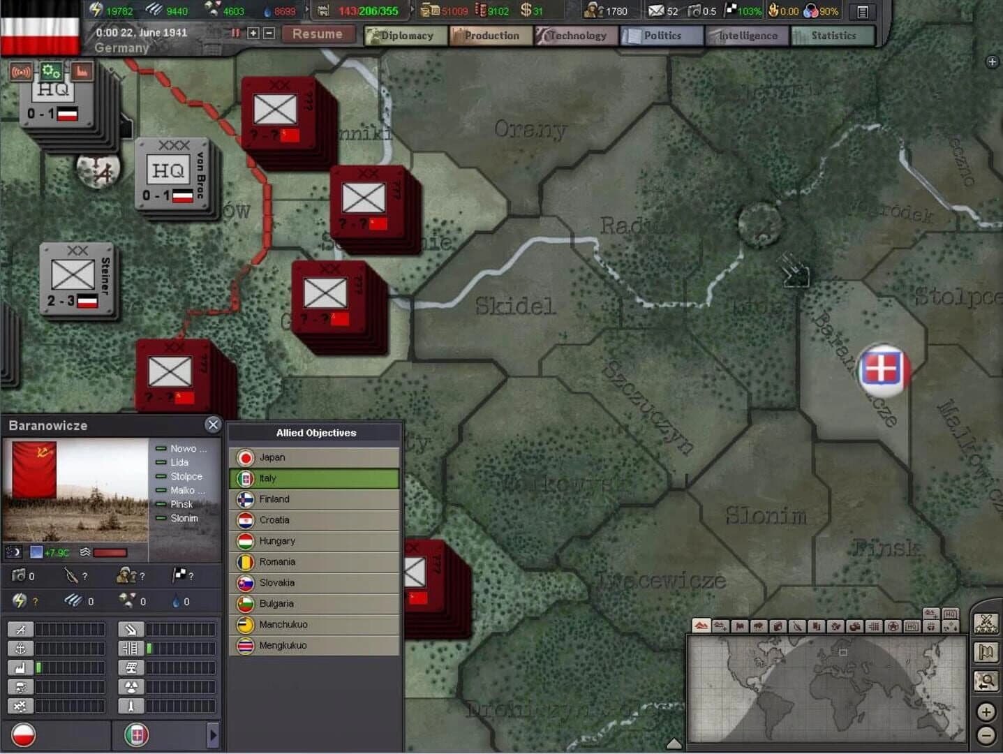 Hearts of Iron III: Semper Fi screenshot 4