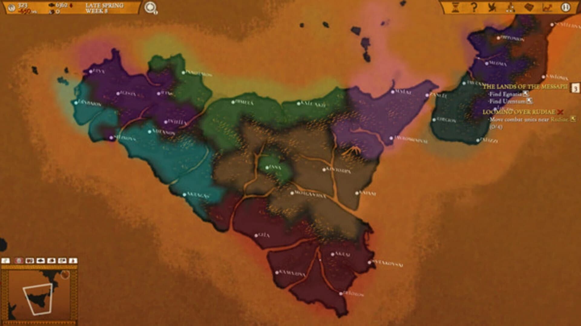 Hegemony III: The Eagle King screenshot 2