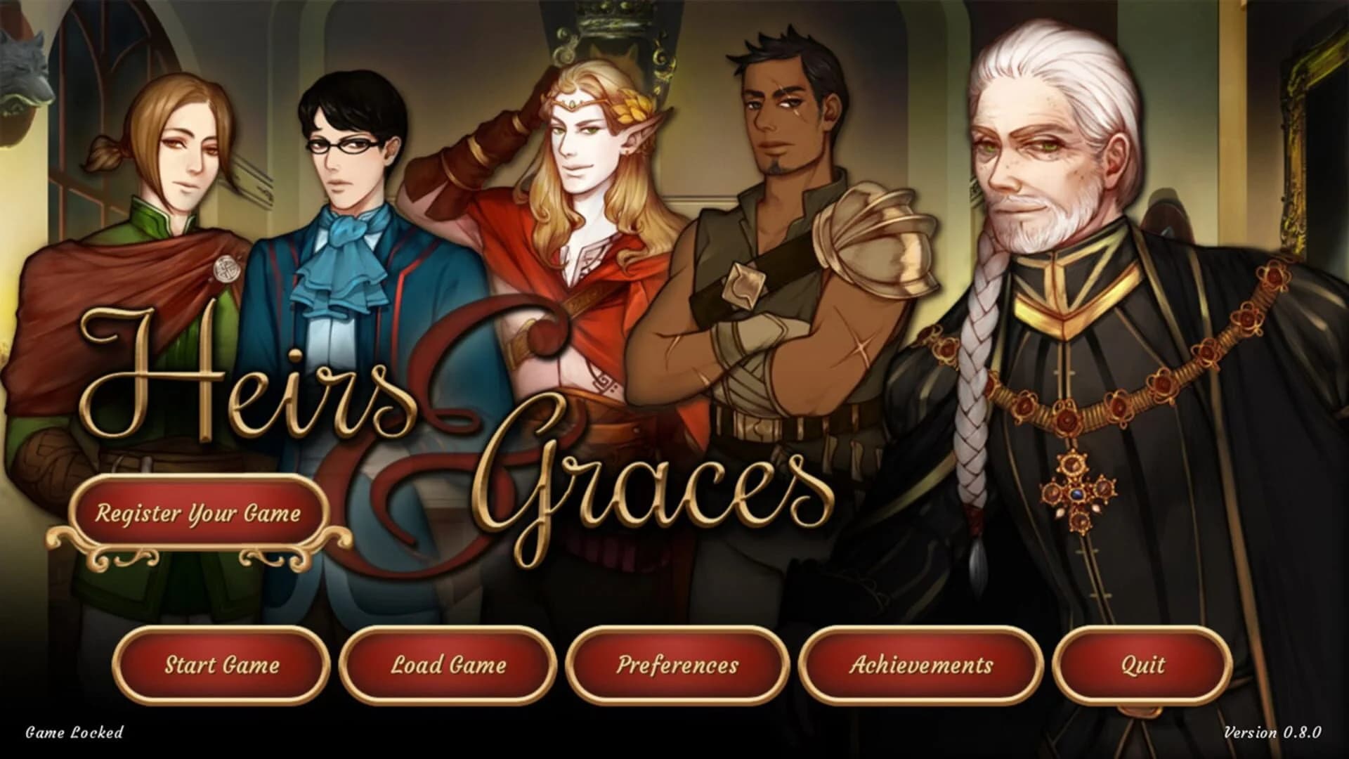 Heirs and Graces screenshot 1
