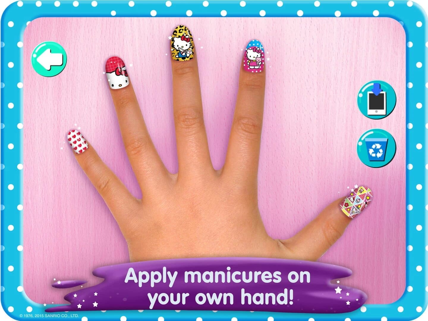 Hello Kitty Nail Salon screenshot 3