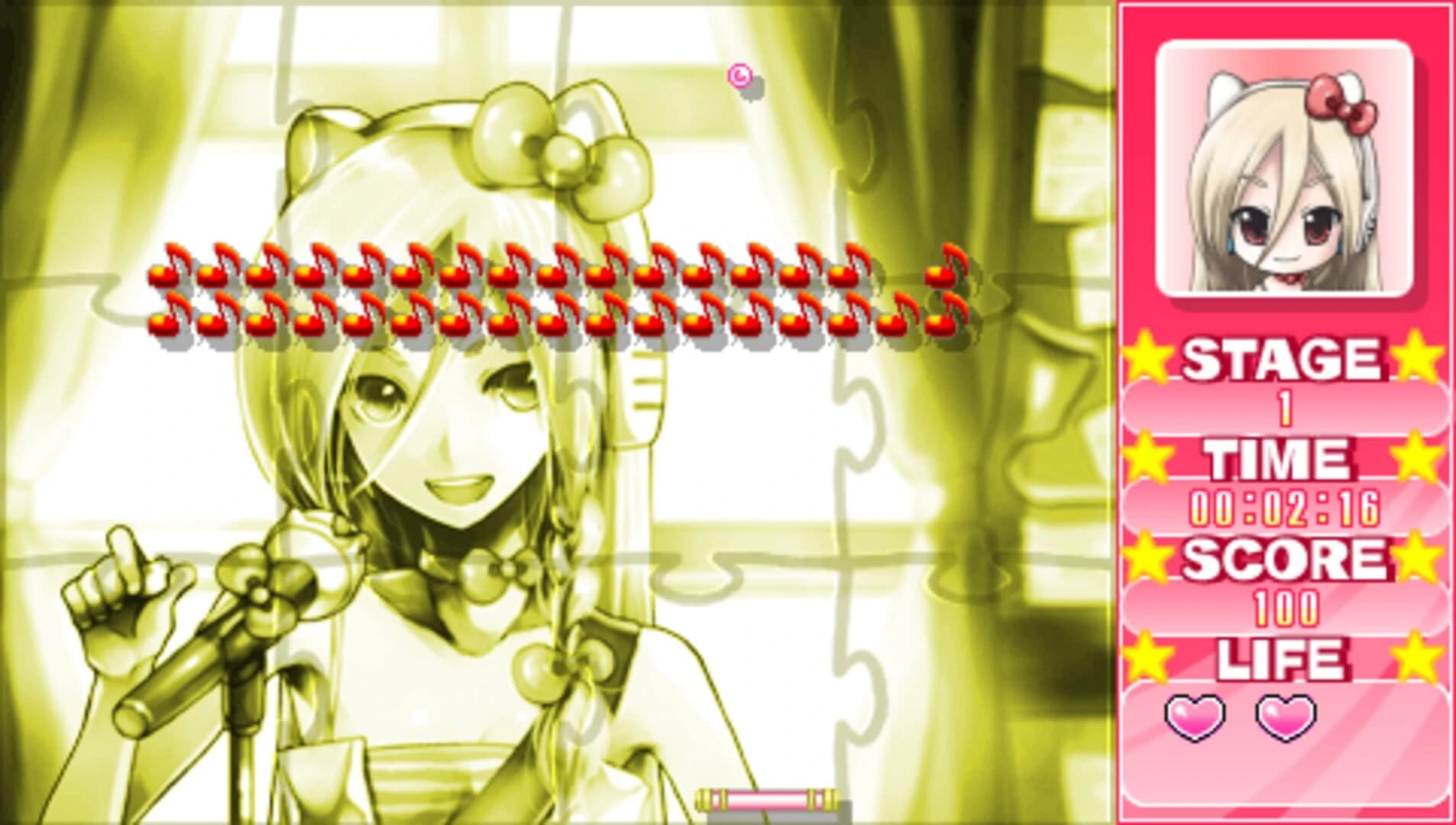 Hello Kitty to Issho: Block Crash 1 2 3 screenshot 4