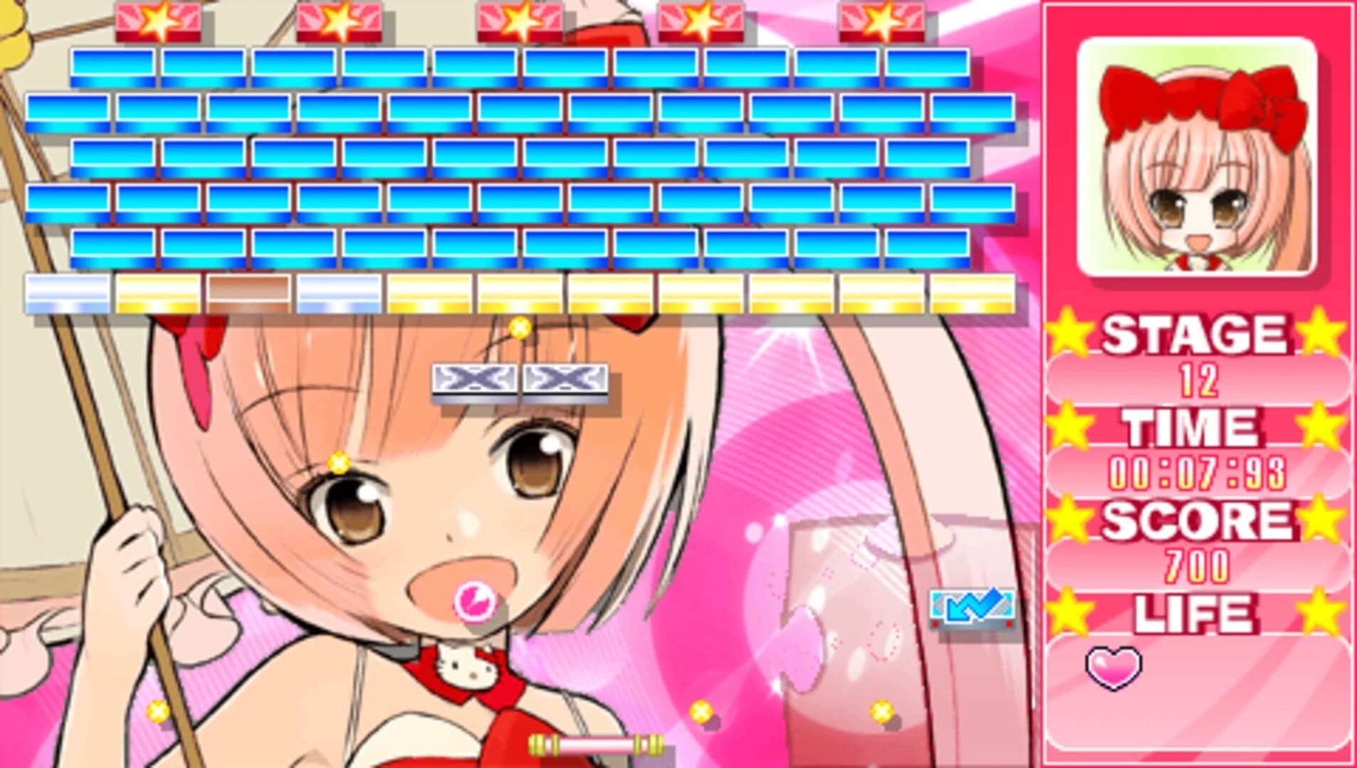 Hello Kitty to Issho: Block Crash 1 2 3 screenshot 3
