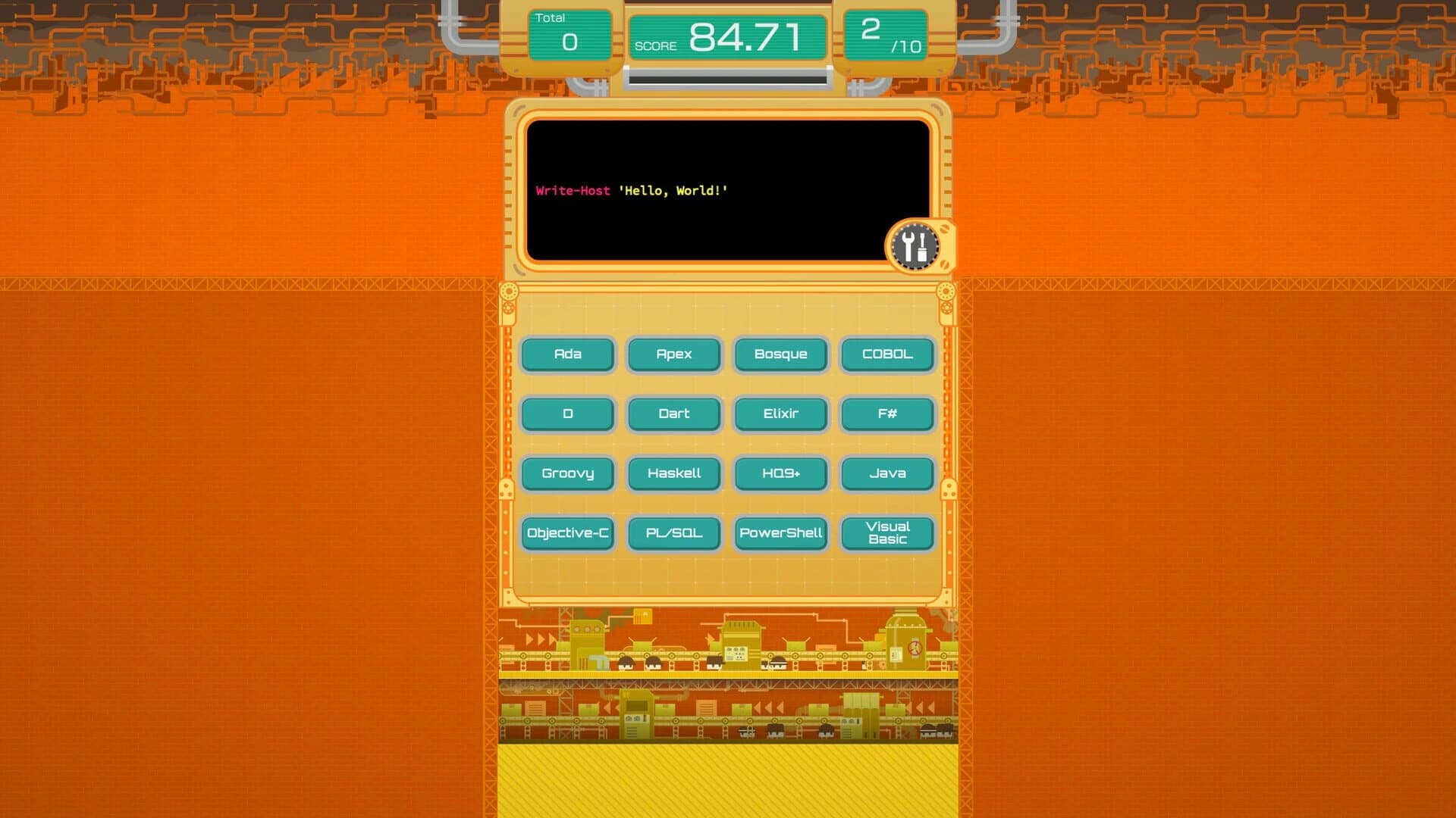 HelloWorldFactory screenshot 3