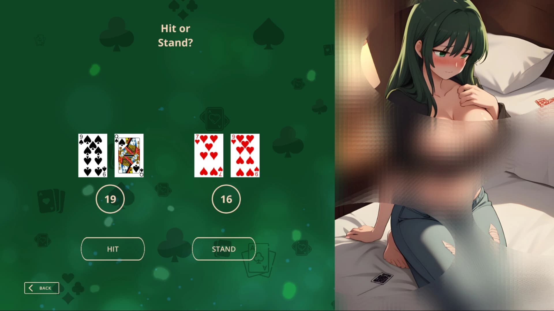 Hentai Blackjack screenshot 2