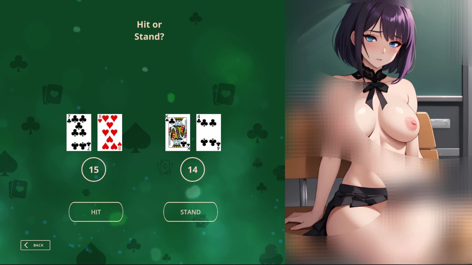 Hentai Blackjack screenshot 5