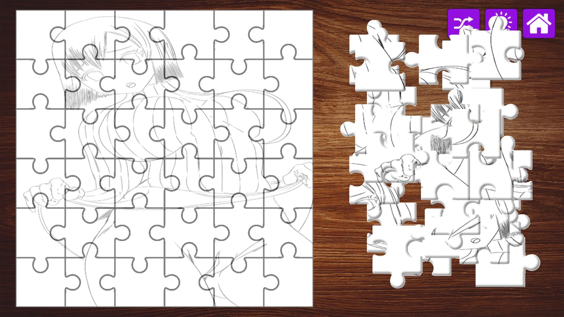 Hentai Jigsaw Puzzle Collection: Autumn screenshot 5