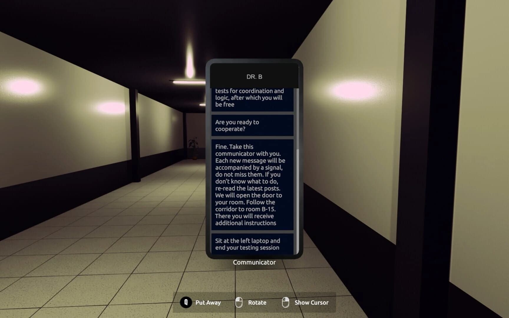 Heralds of Silence. Chapter one screenshot 5