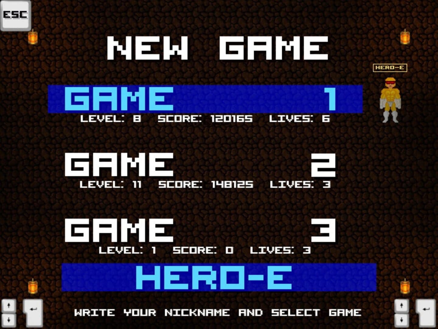 Hero-E screenshot 1