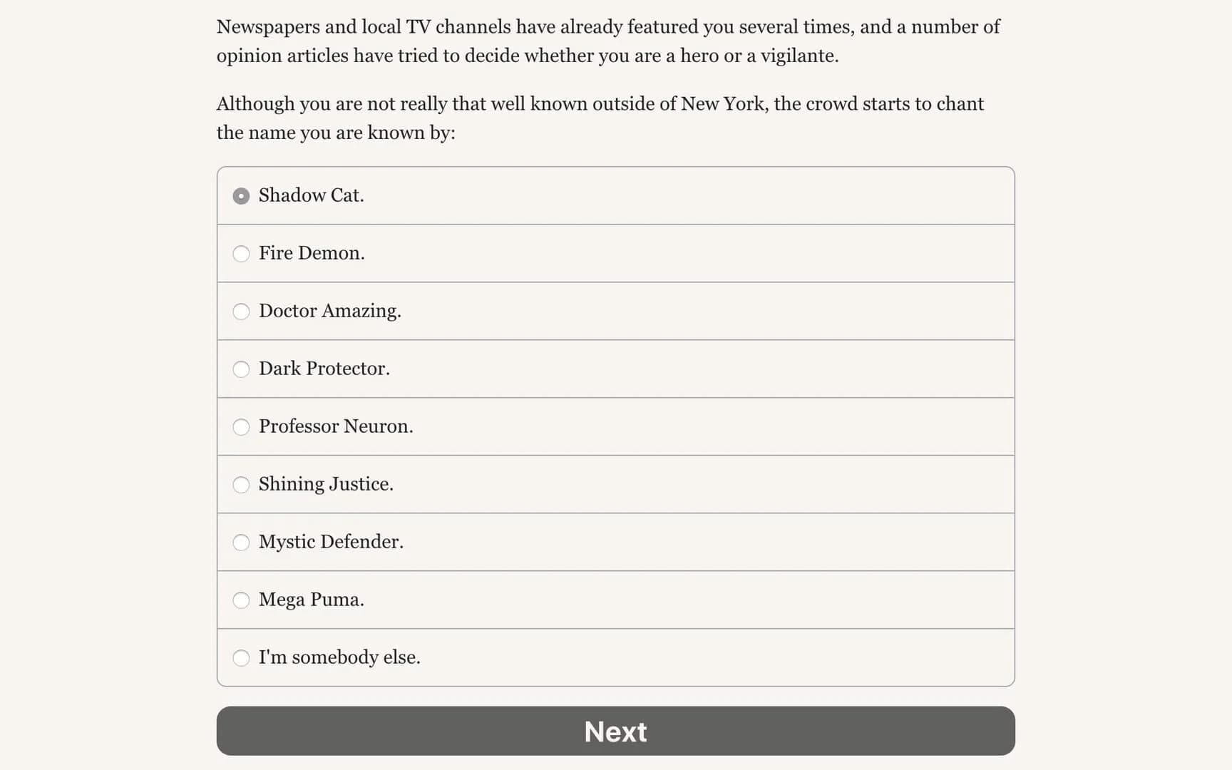 Hero or Villain: Genesis screenshot 2