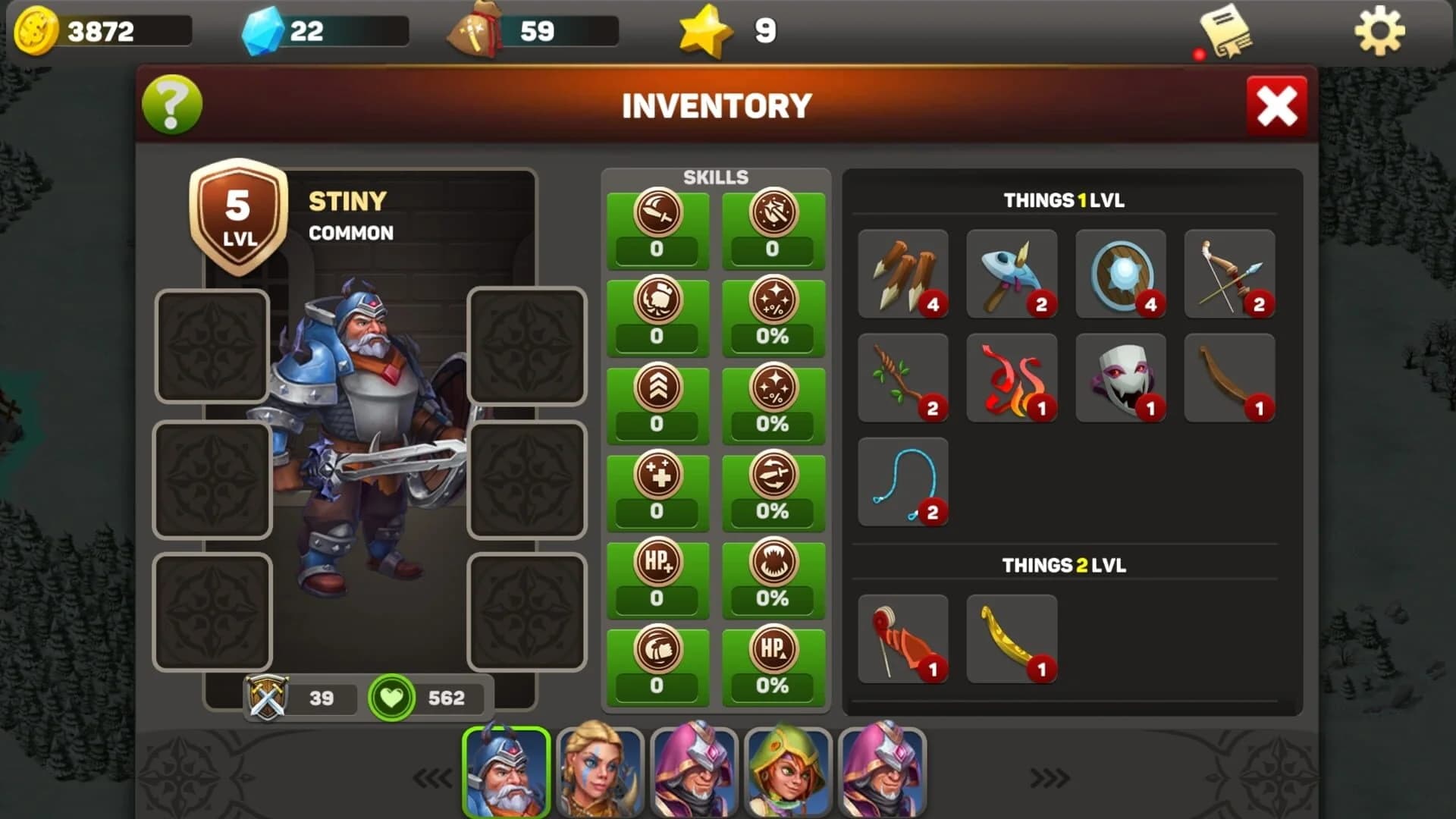 Hero Rush: Mad King screenshot 1