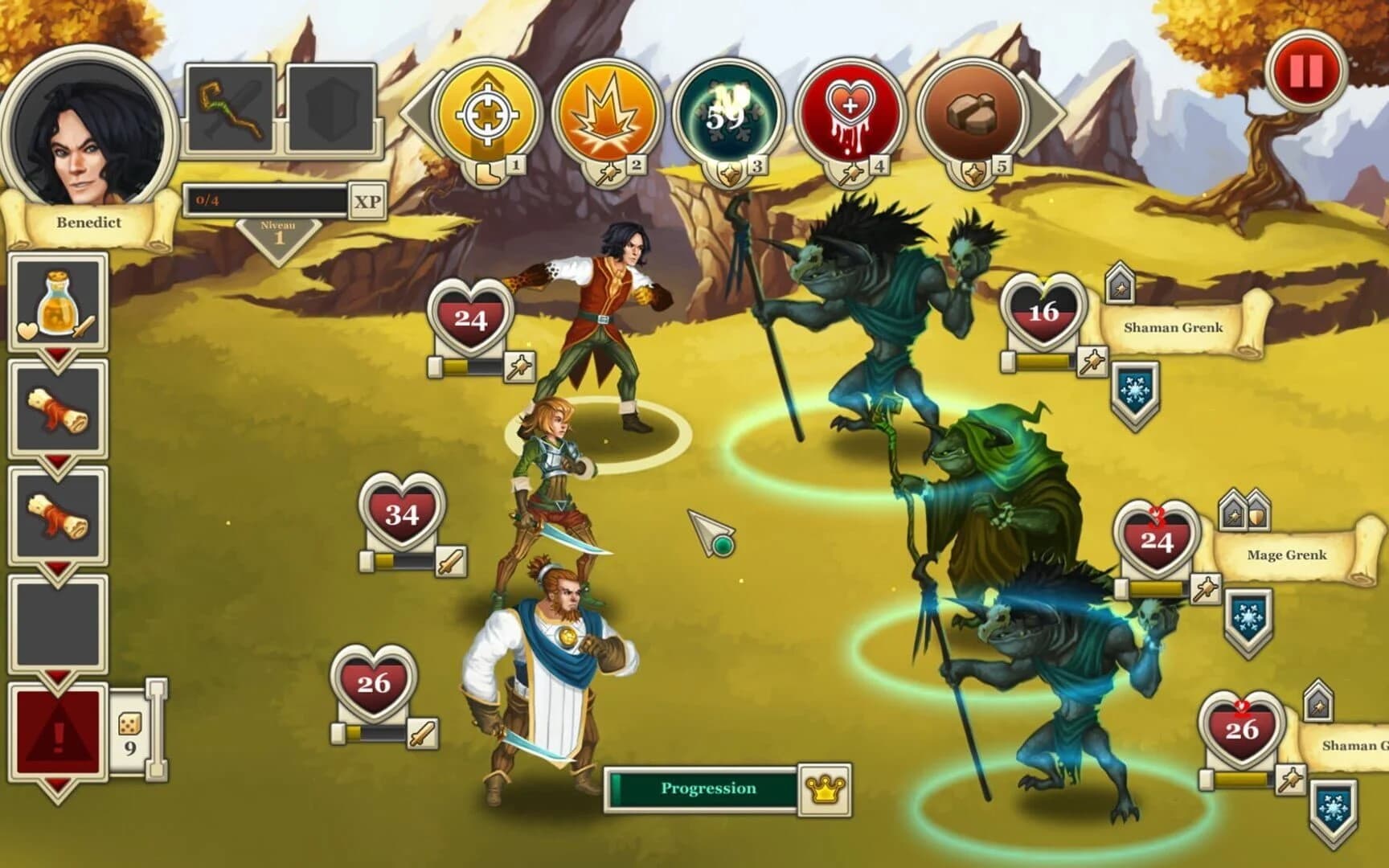Heroes & Legends: Conquerors of Kolhar screenshot 2