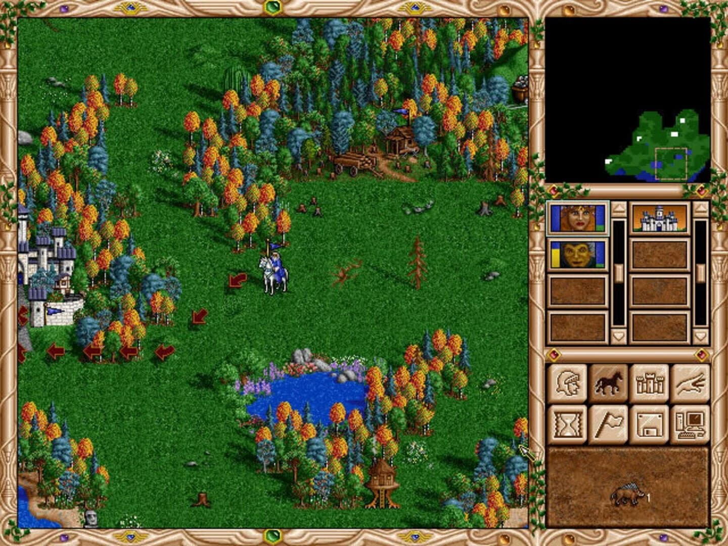Heroes of Might and Magic II: Gold screenshot 3