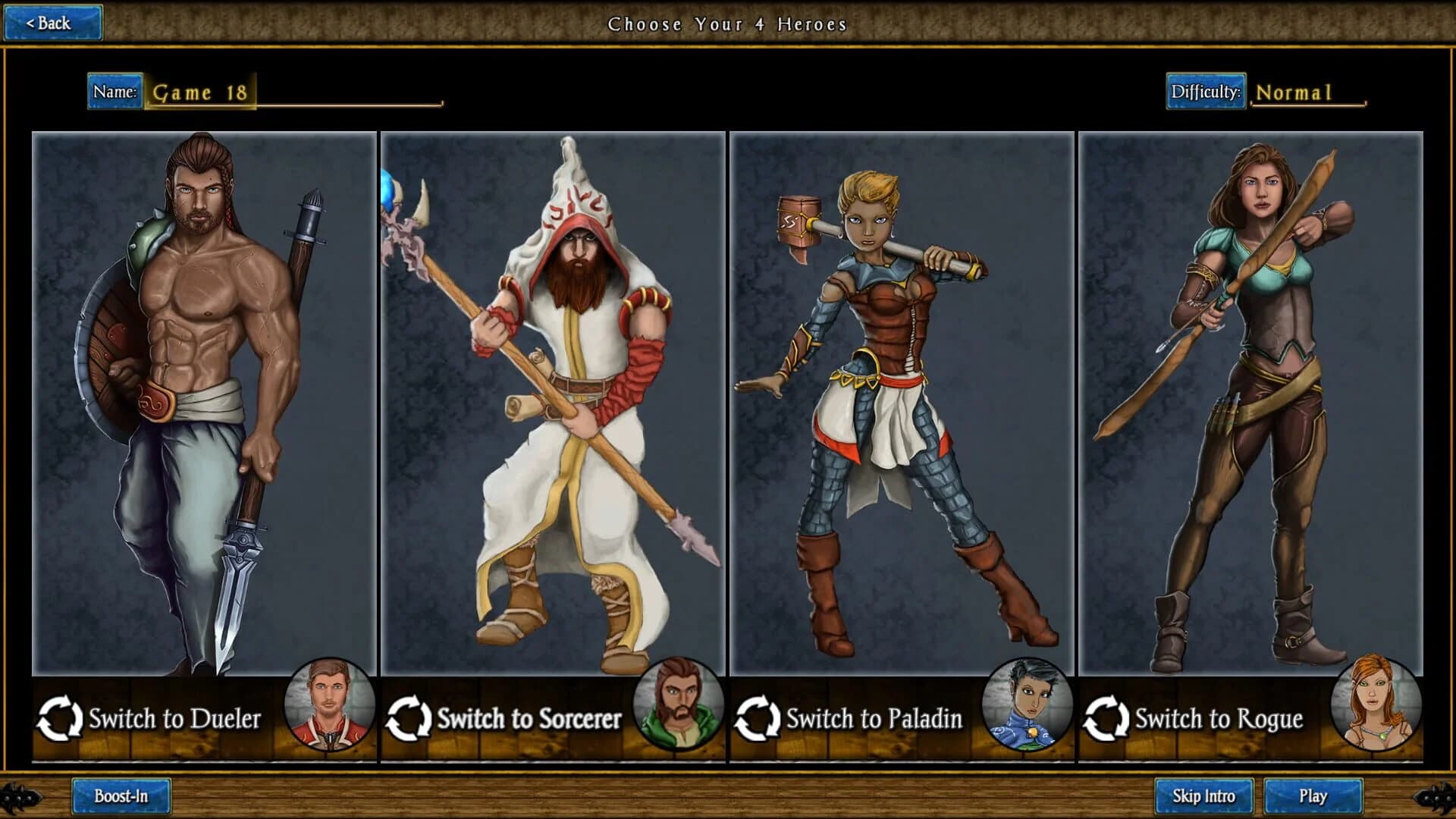 Heroes of Steel RPG screenshot 1