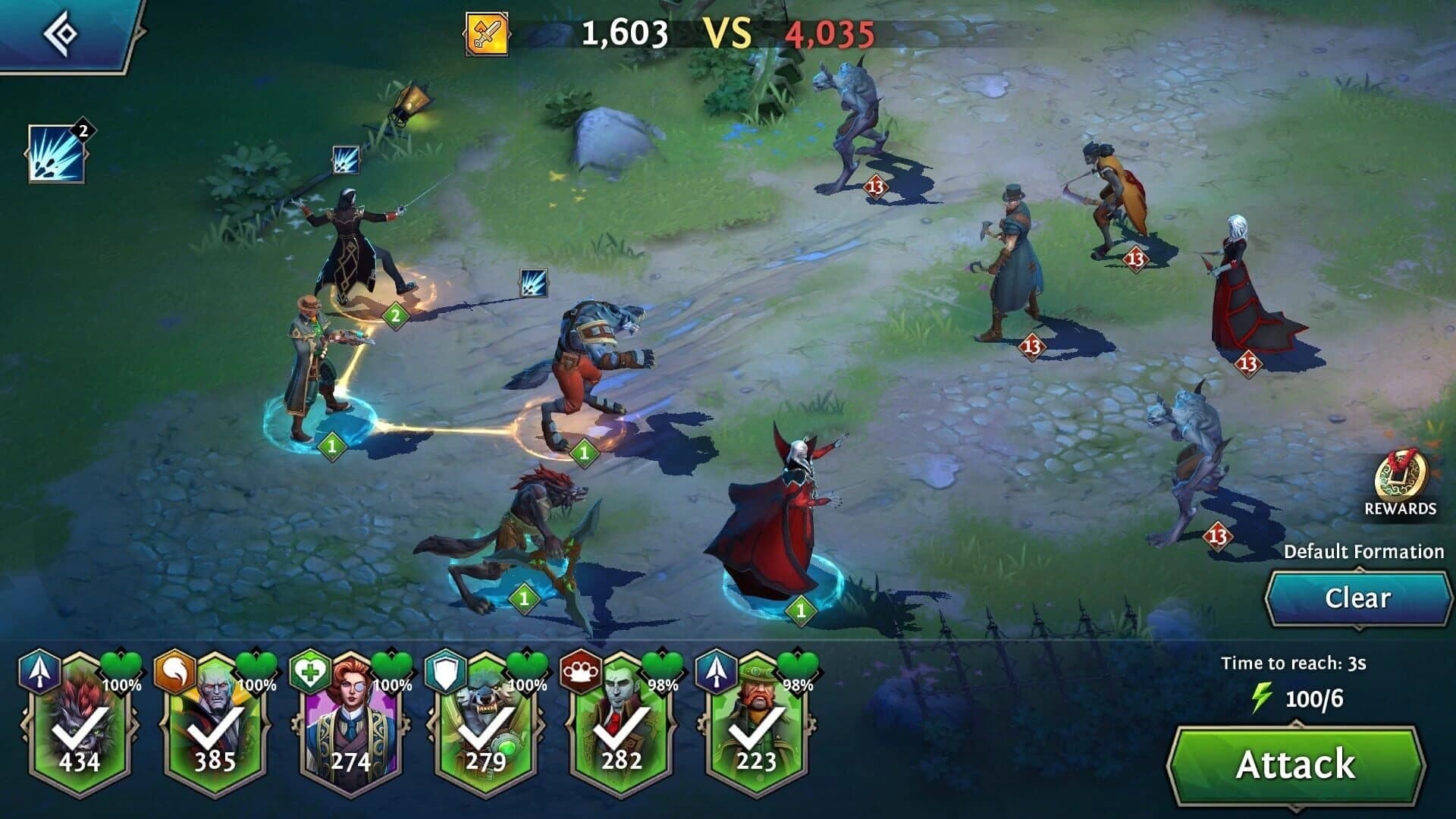 Heroes of the Dark screenshot 2