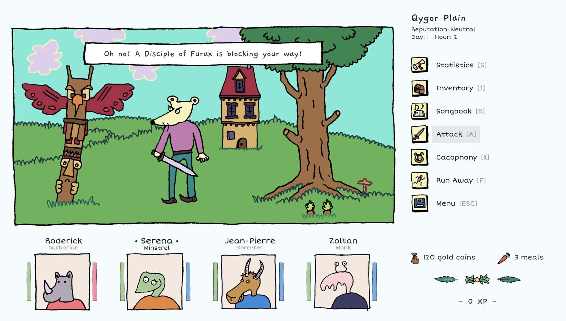Heroes of the Seven Islands screenshot 3
