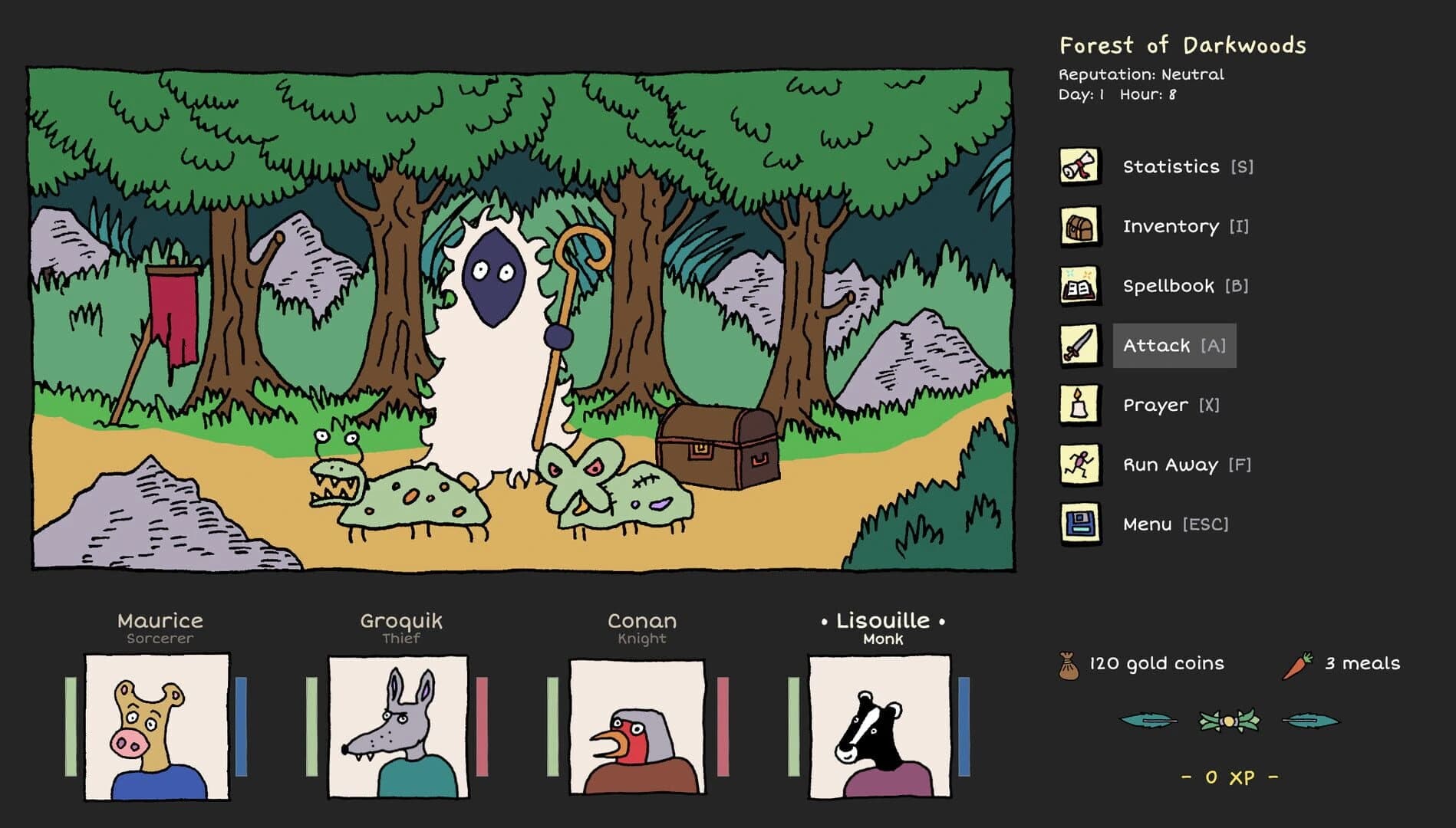 Heroes of the Seven Islands screenshot 2