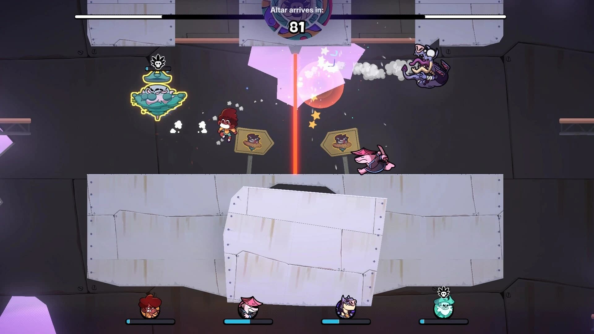 Heroes of the Triangle: Mask Rush screenshot 3