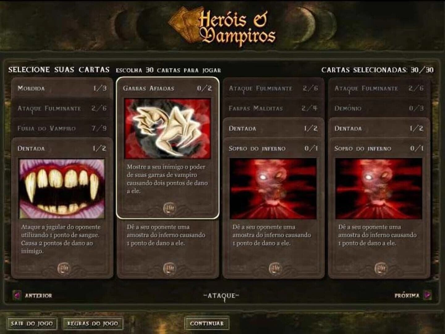 Heróis e Vampiros screenshot 1