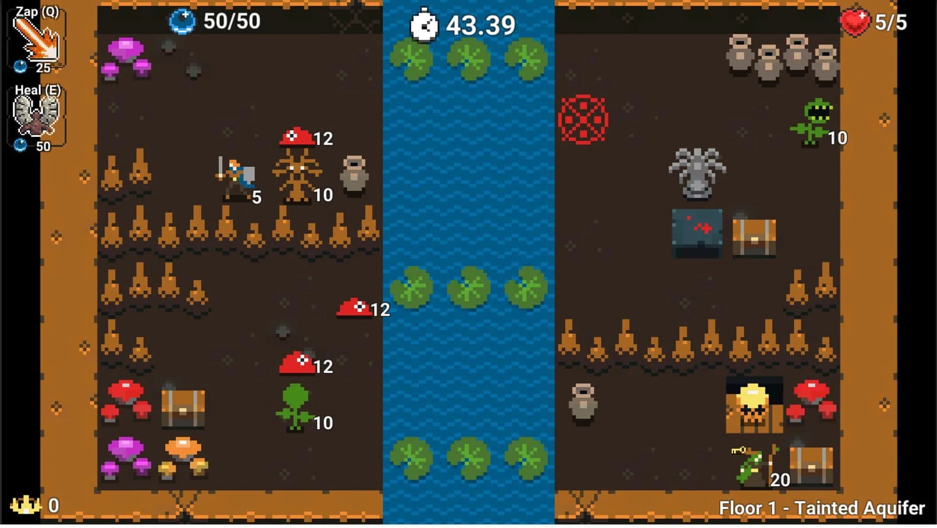 Hero's Descent screenshot 1