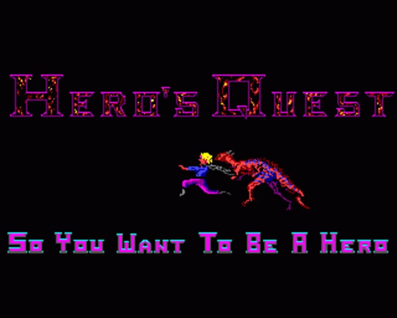 Hero's Quest: So You Want to Be a Hero screenshot 2