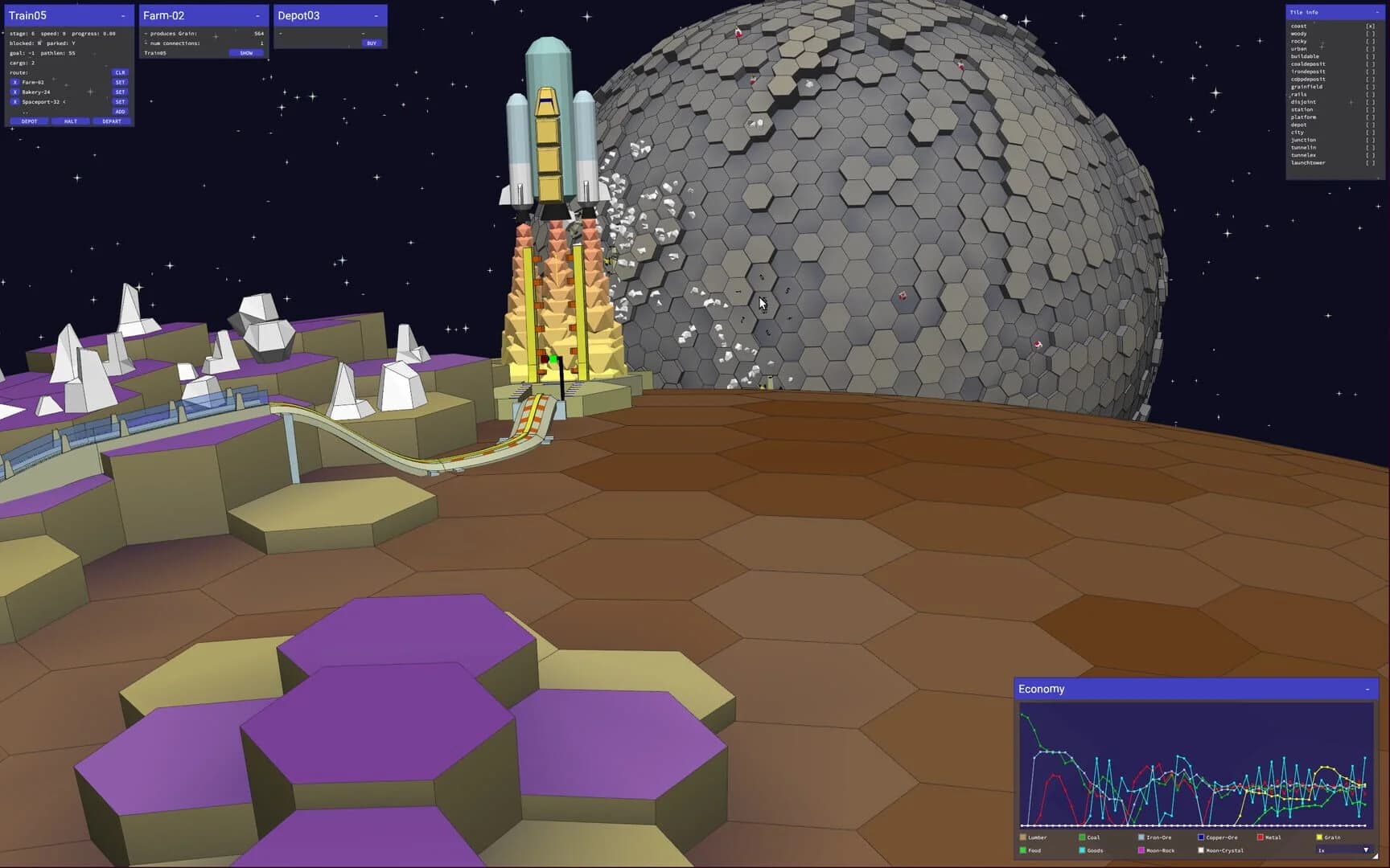 Hexa Trains screenshot 3