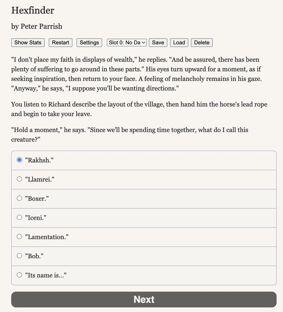 Hexfinder screenshot 1