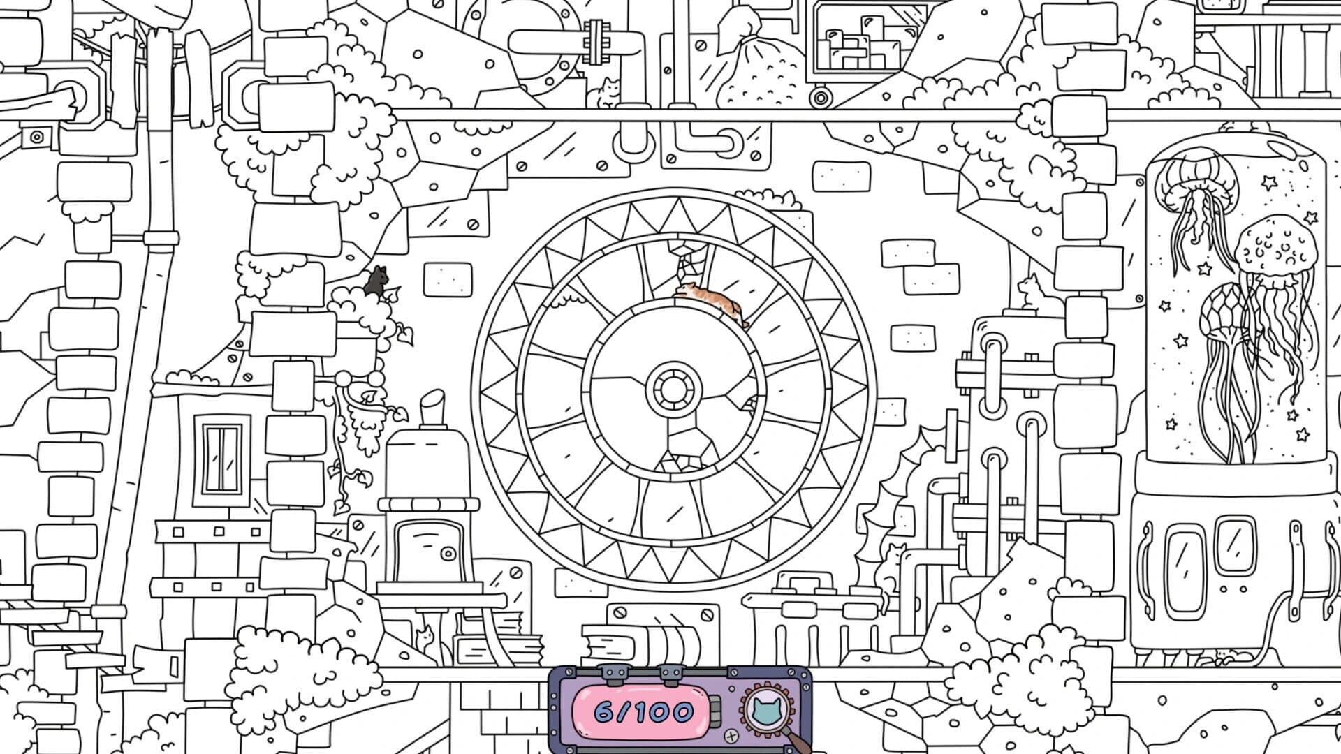 Hidden Cats 4: Aetherpunk screenshot 1