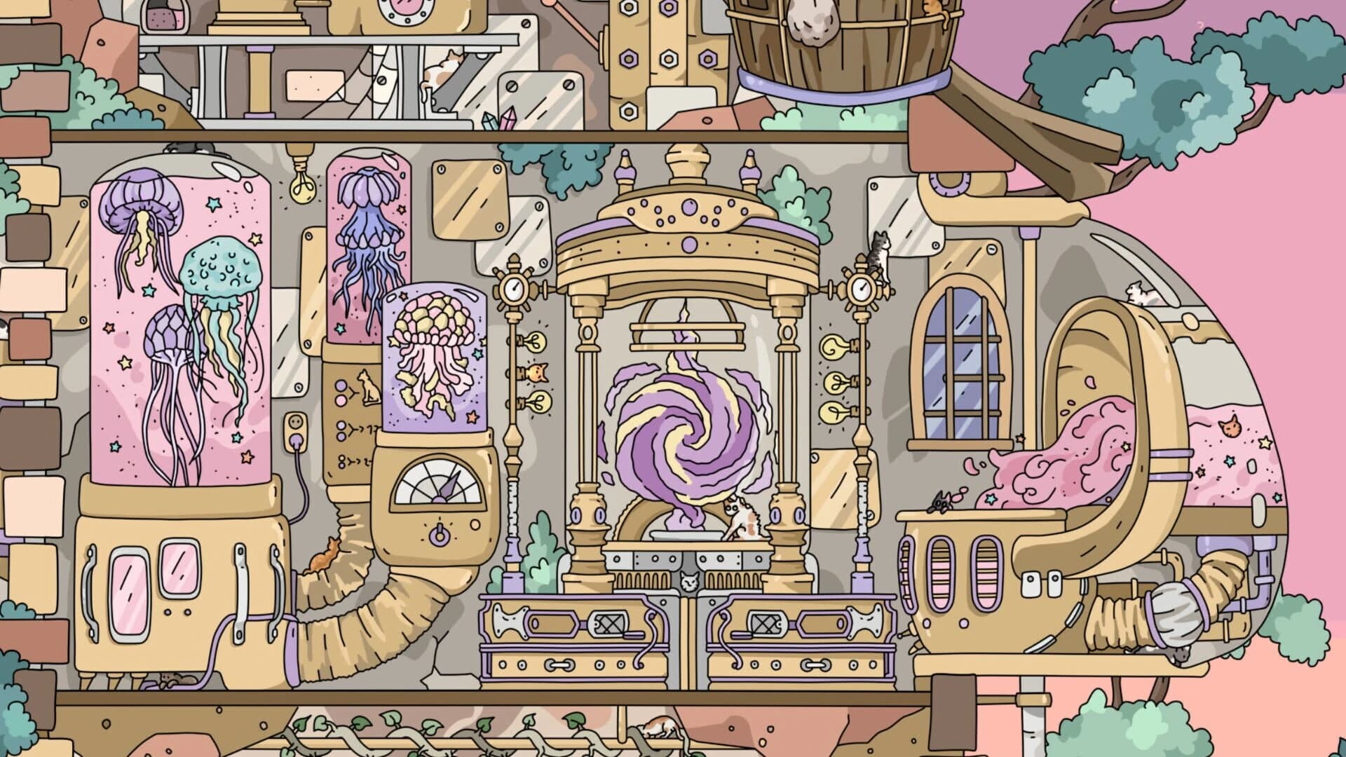 Hidden Cats 4: Aetherpunk screenshot 4