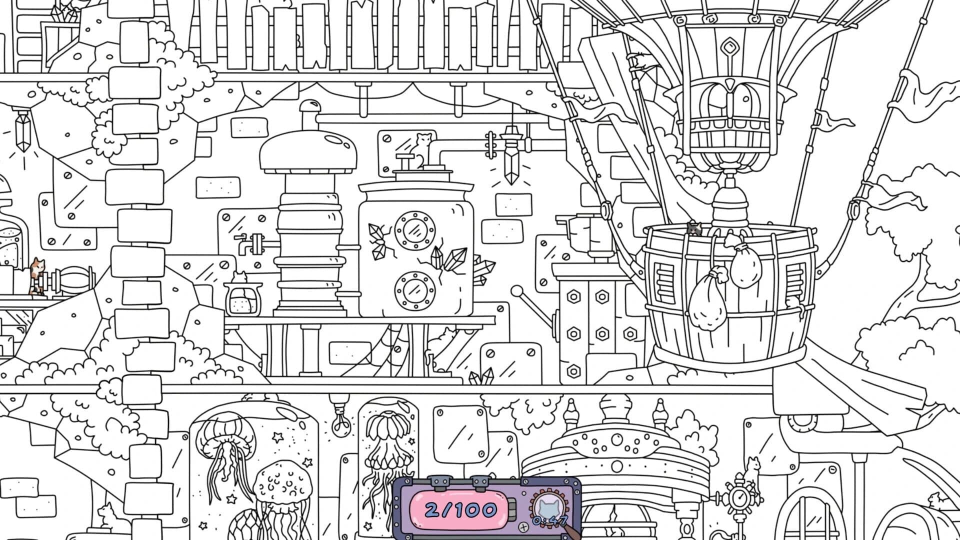 Hidden Cats 4: Aetherpunk screenshot 5